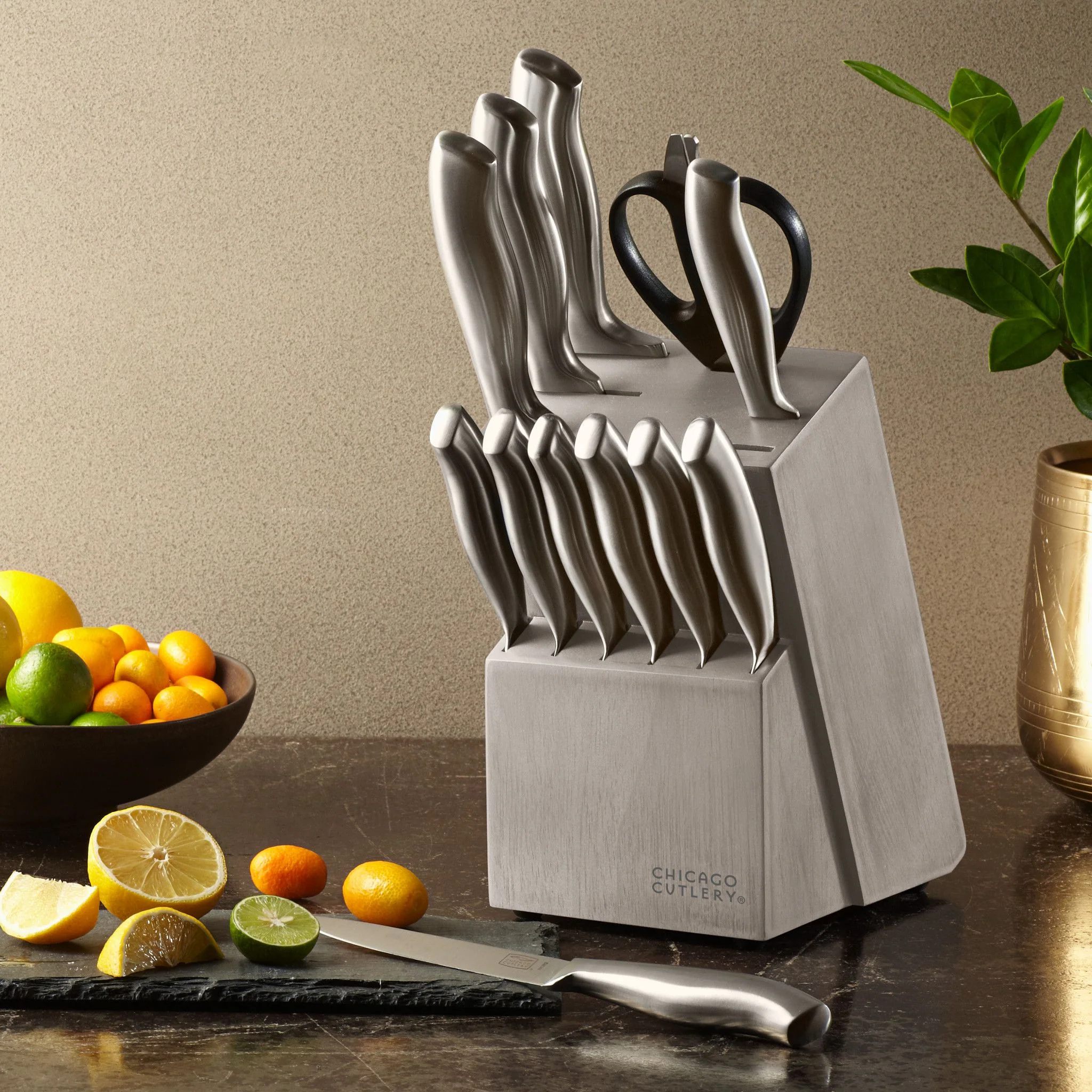 Chicago Cutlery® Insignia SteelTM 13-piece Block Set Knife - Image 2