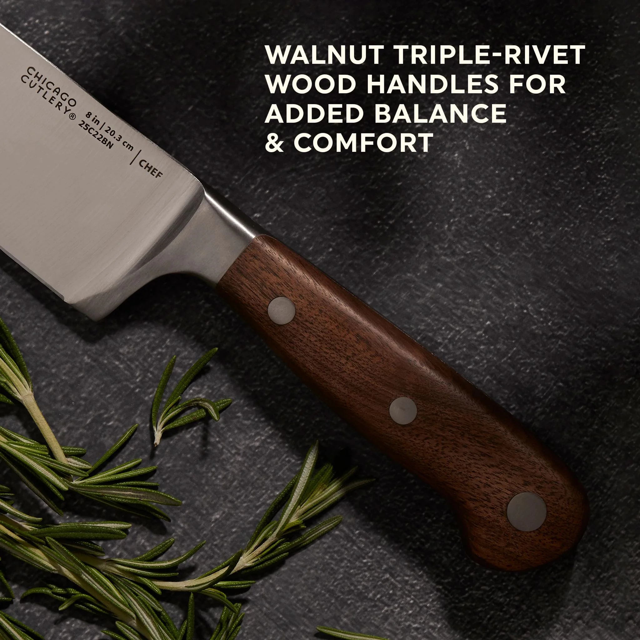 Chicago Cutlery® Racine 12-piece Block Set Knife - Image 4