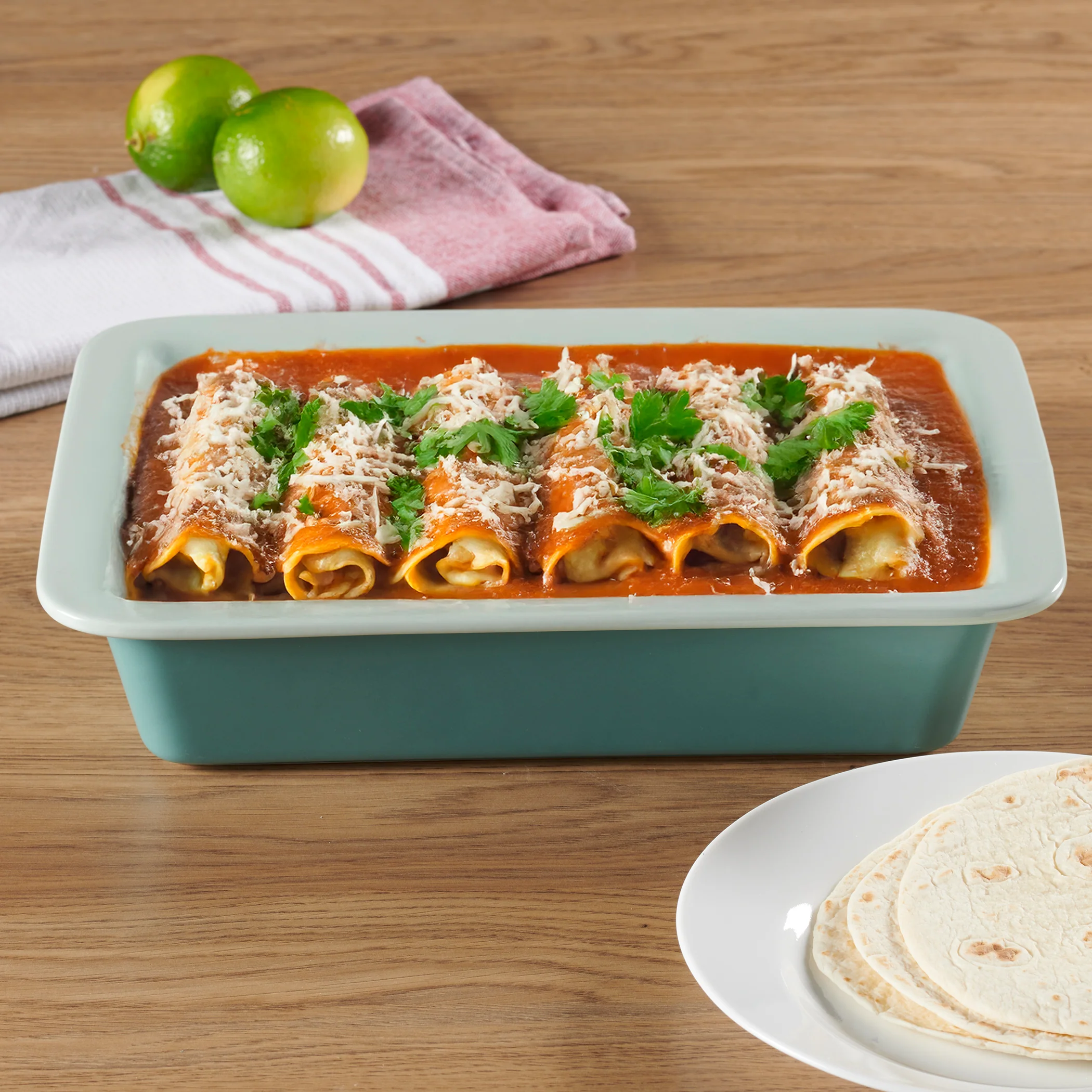 CorningWare® Contour Juniper 9x13" Rectangle Pan Dish - Image 4